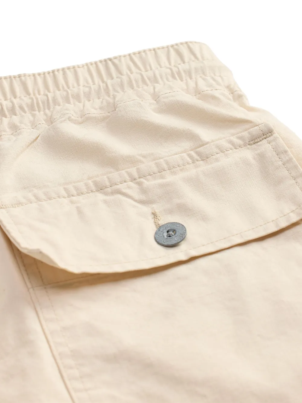 Ralph Lauren RRL Shorts met trekkoord en knopen Beige