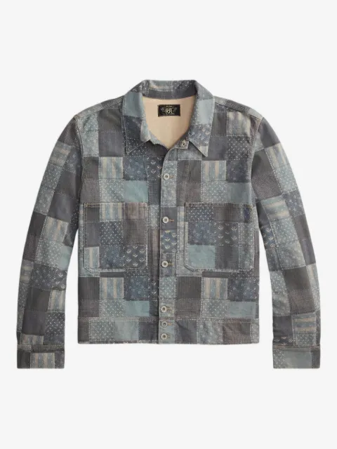 Ralph Lauren RRL patchwork button jacket