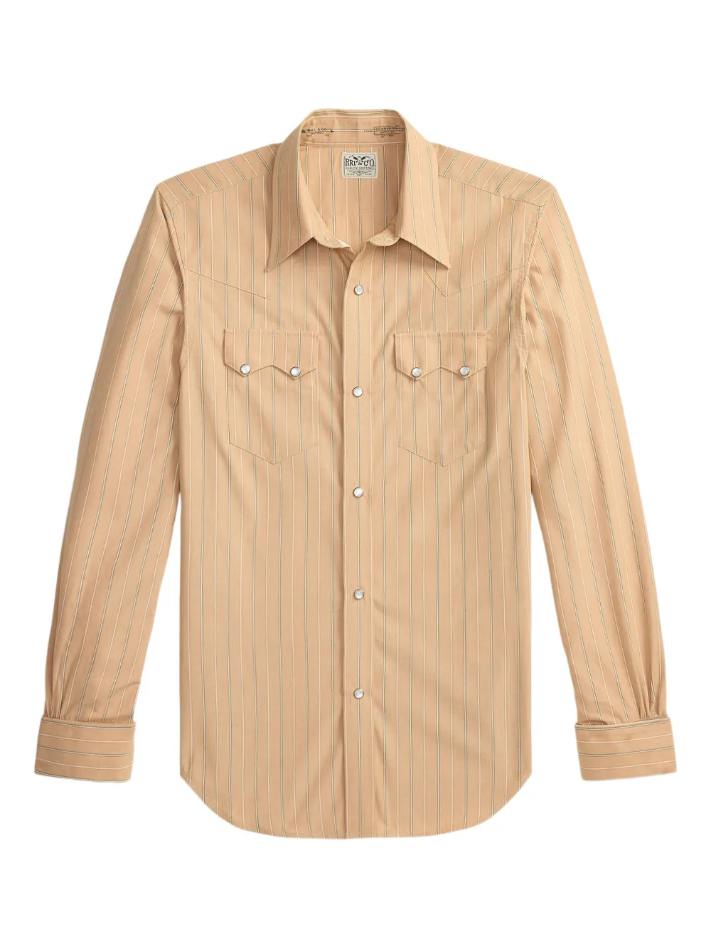 Ralph Lauren RRL Camicia a righe con tasca - Giallo