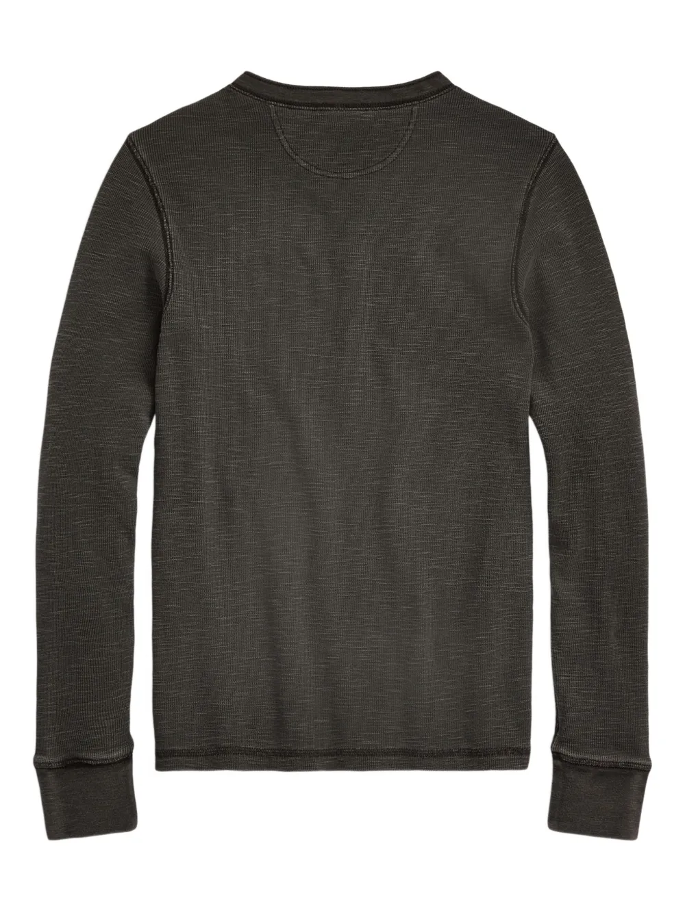 Ralph Lauren RRL Henley T-shirt met ronde hals Grijs