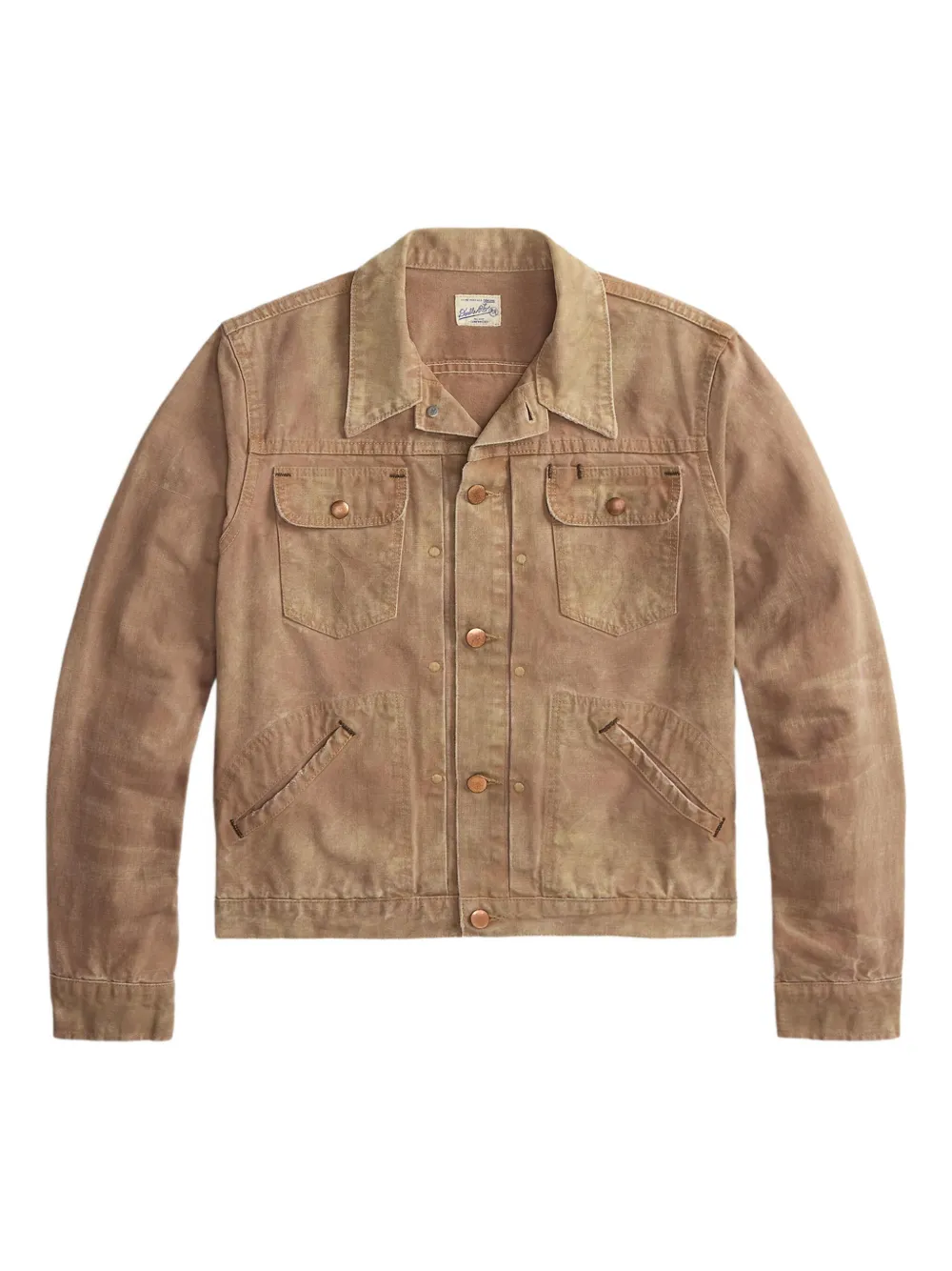 Chest-Pocket Cotton Shirt Jacket