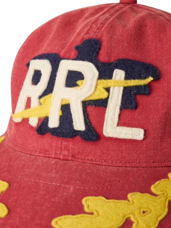Ralph Lauren RRL logo-appliqué Cap | Red | FARFETCH OM