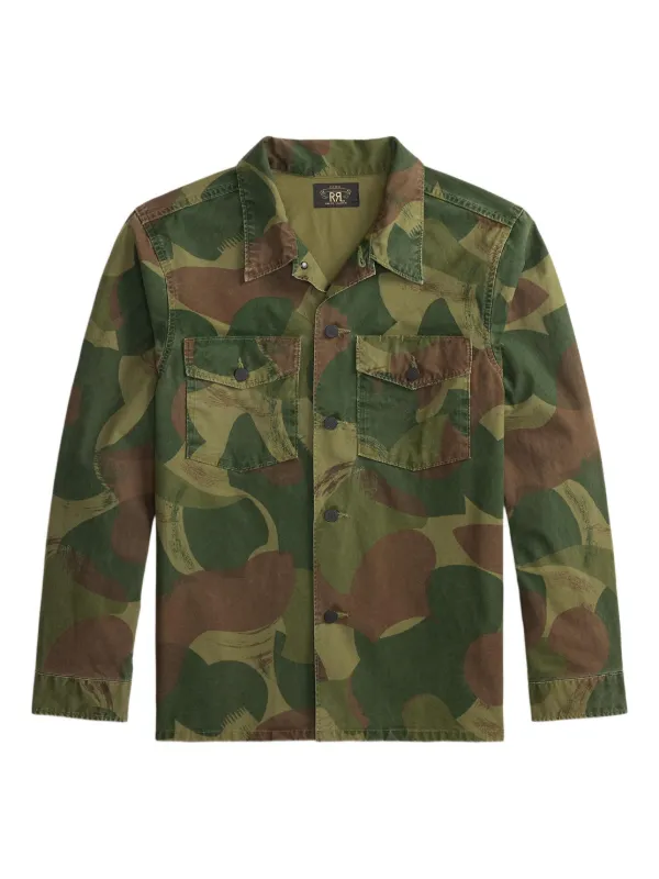 Ralph Lauren RRL カモフラージュ シャツ | グリーン | FARFETCH JP
