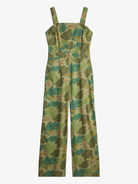 Ralph Lauren RRL buttoned camouflage jumpsuit