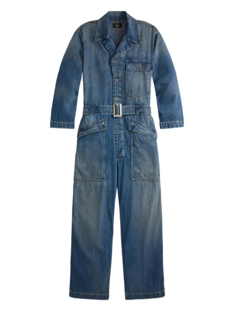 Ralph Lauren RRL belted cotton jumpsuit