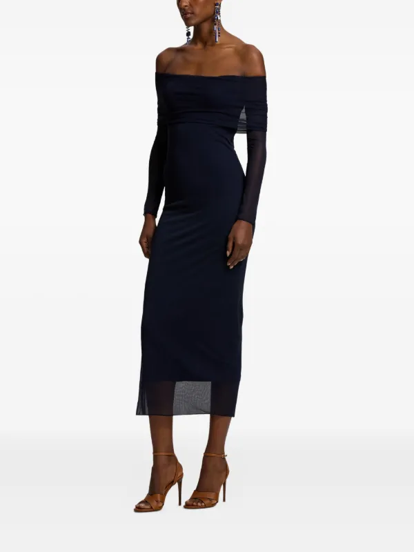 green emerald velvet dress Charcoal Sleeveless Midi Dress