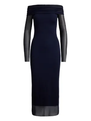 off the shoulder high slit dress Elegant Off Shoulder Short Sleeve Satin Slit Dresses – Faeriesty