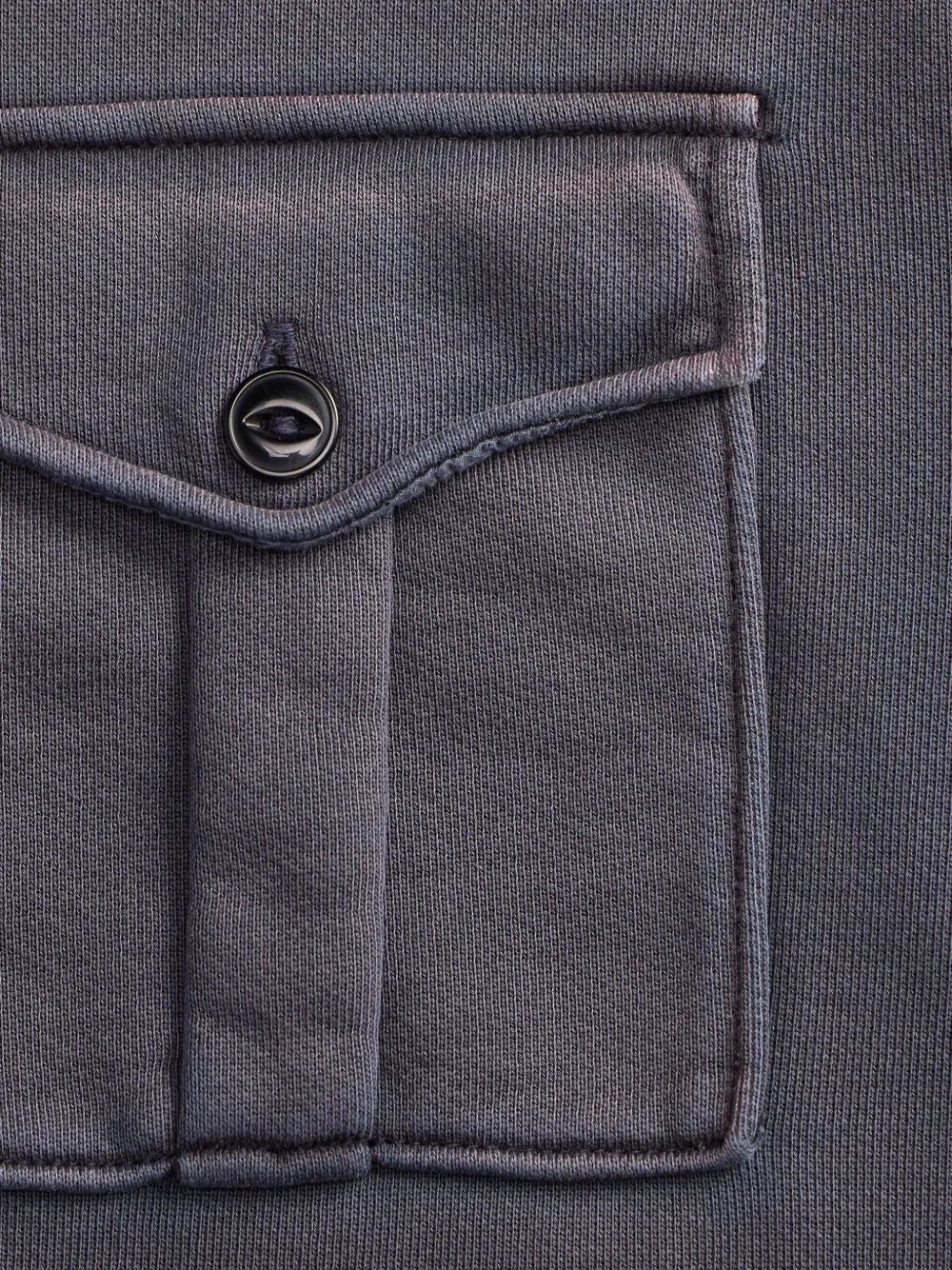 Ralph Lauren RRL Sweater met borstzak en grafische print Grijs
