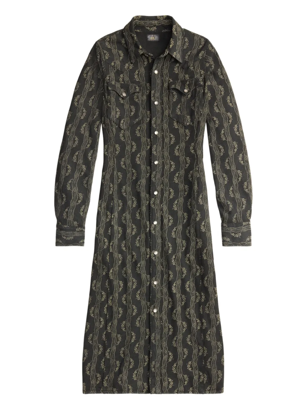 Ralph Lauren RRL Chemisier a fiori - Verde