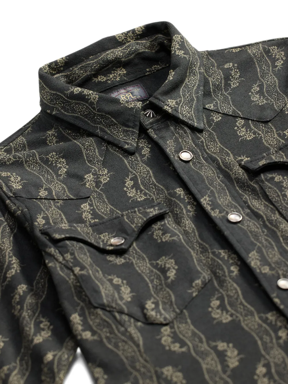 Buttoned Floral Shirt Dress