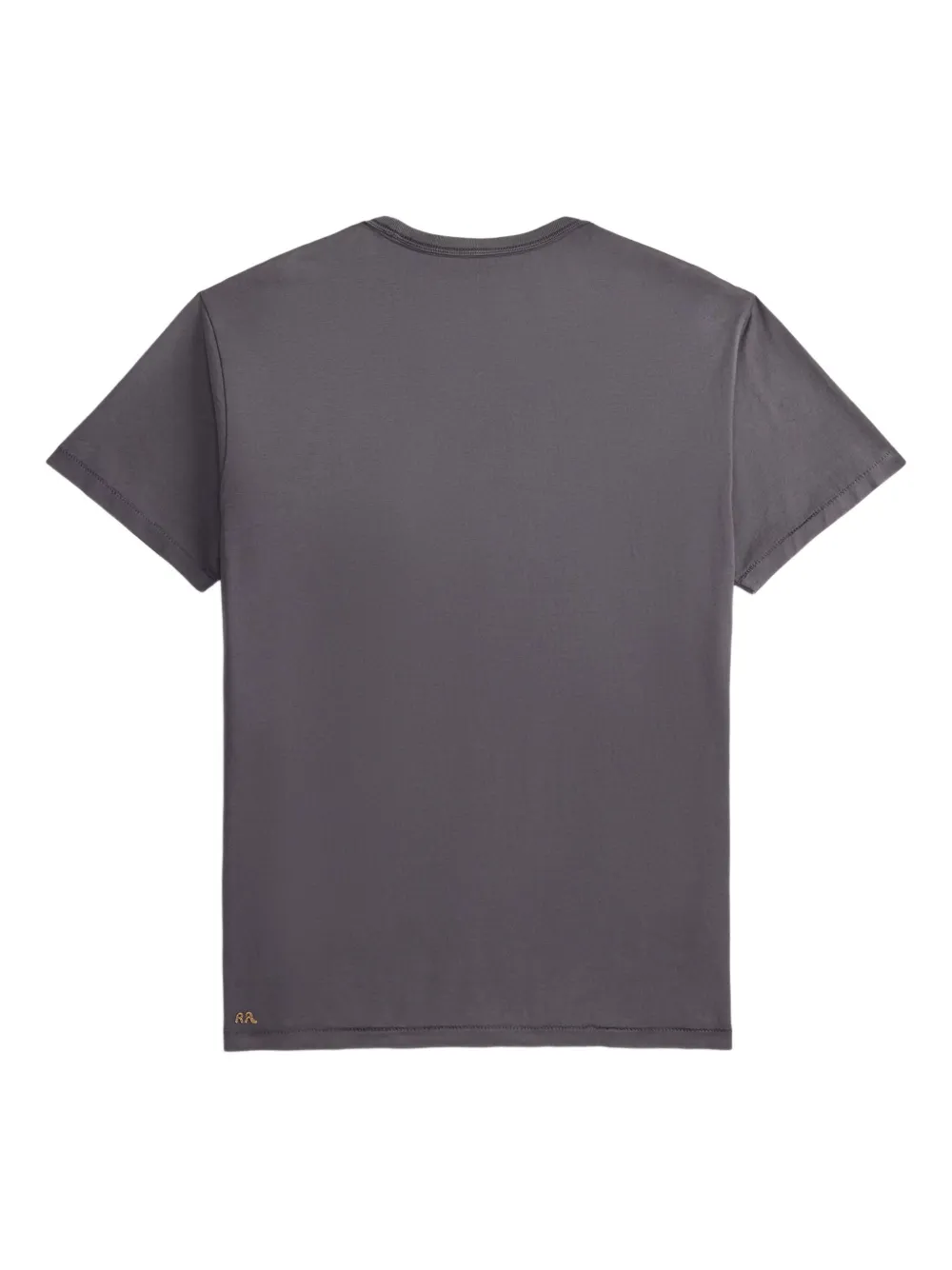 Ralph Lauren RRL T-shirt met borstzak en borduurwerk - Grijs