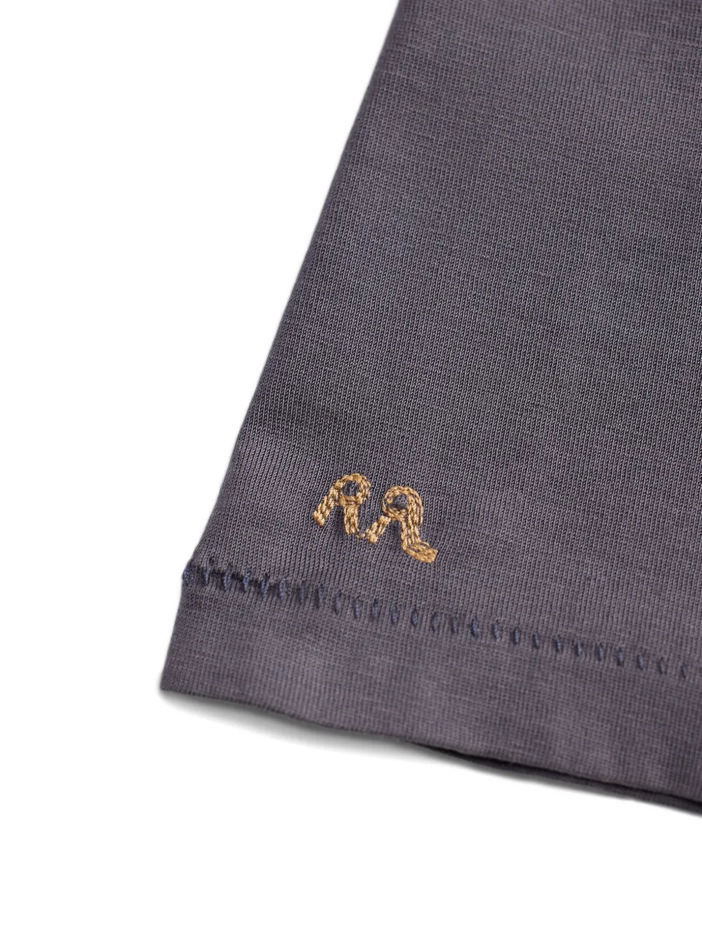 Ralph Lauren RRL T-shirt met borstzak en borduurwerk Grijs