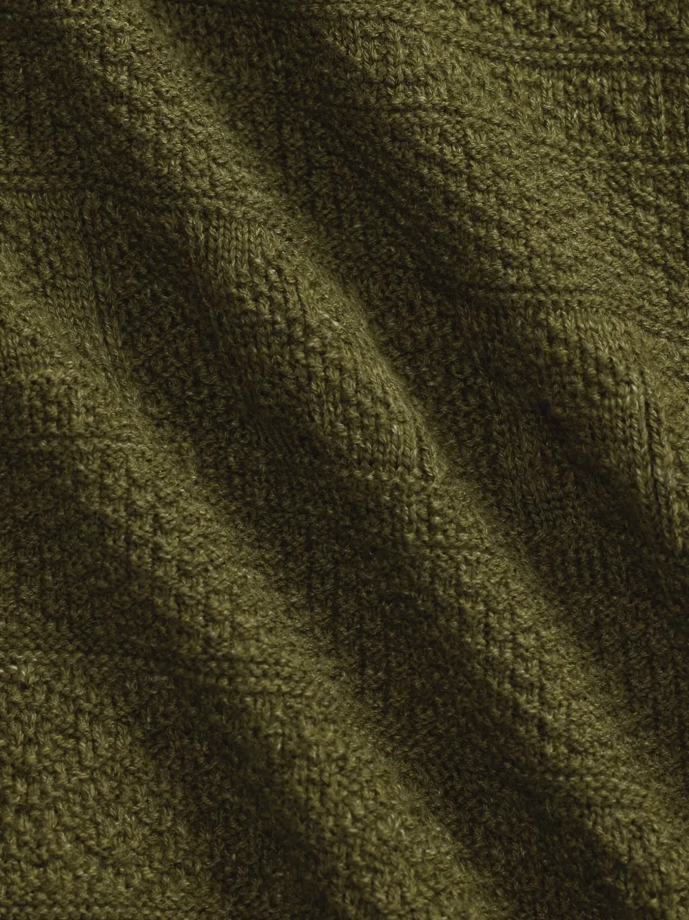  Ralph Lauren Rrl Buttoned Cable-knit Sweater - Green 