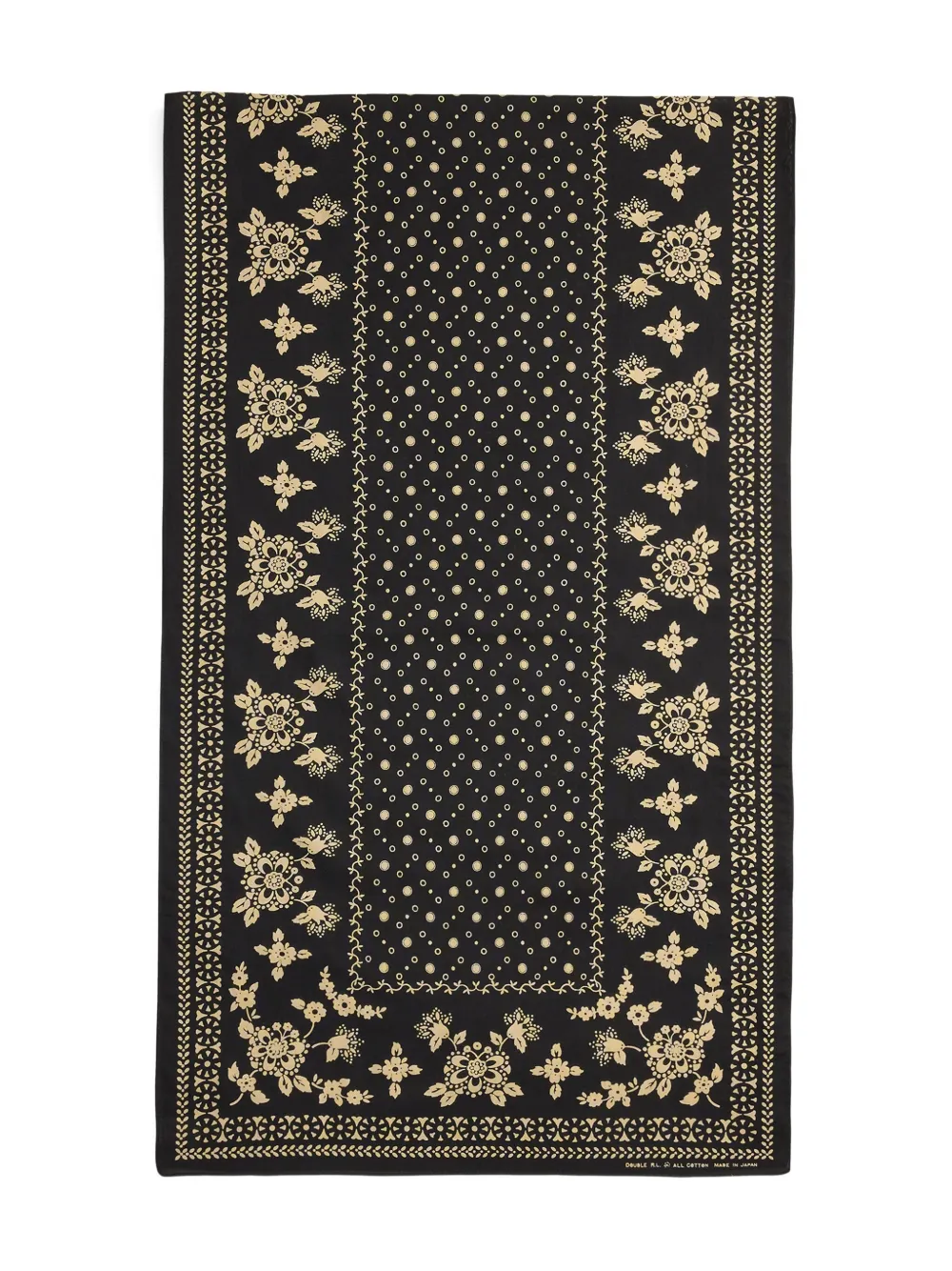 Ralph Lauren RRL Foulard a fiori Ayden - Nero