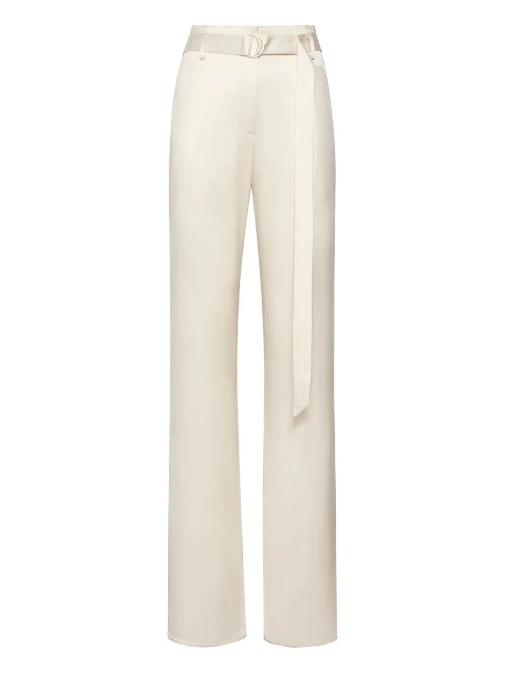 Lapointe D-ring-belt Trousers In Neutral