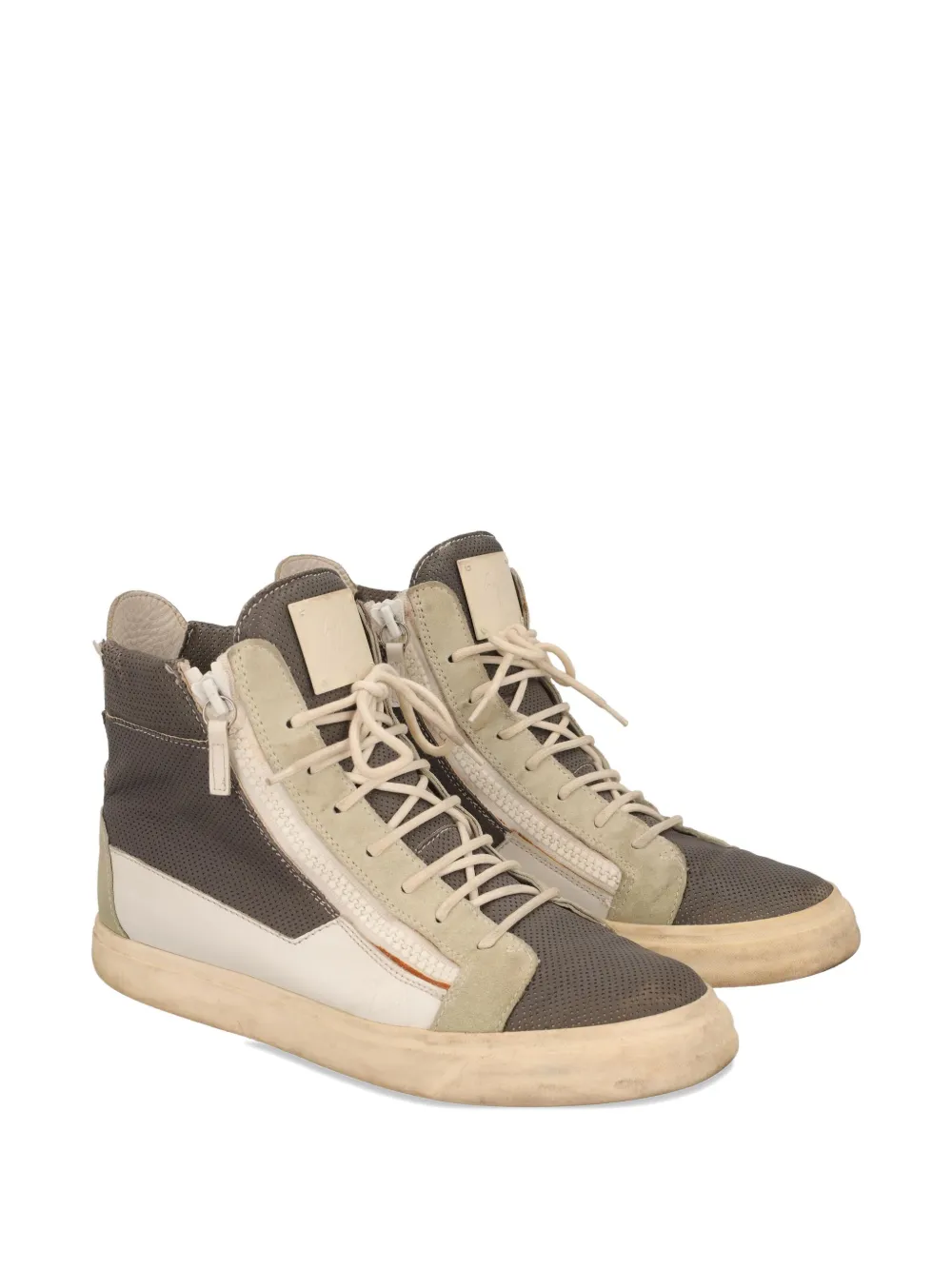 Giuseppe Zanotti baskets en cuir | Image 2