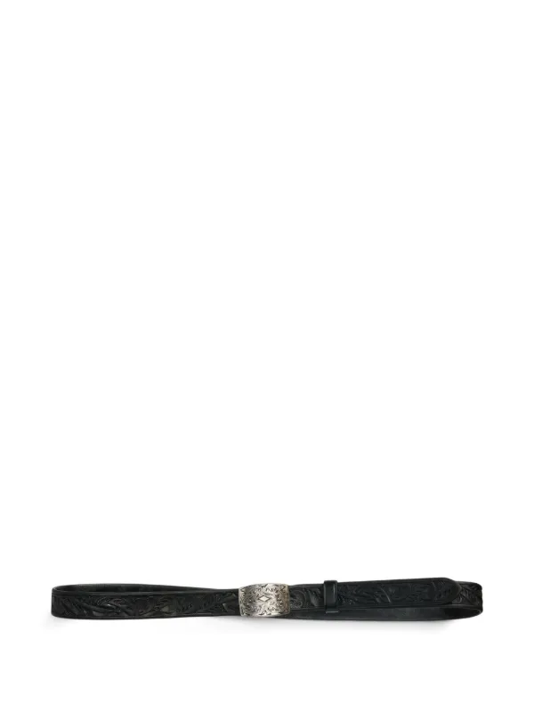 Ralph Lauren RRL レザーベルト | ブラック | FARFETCH JP