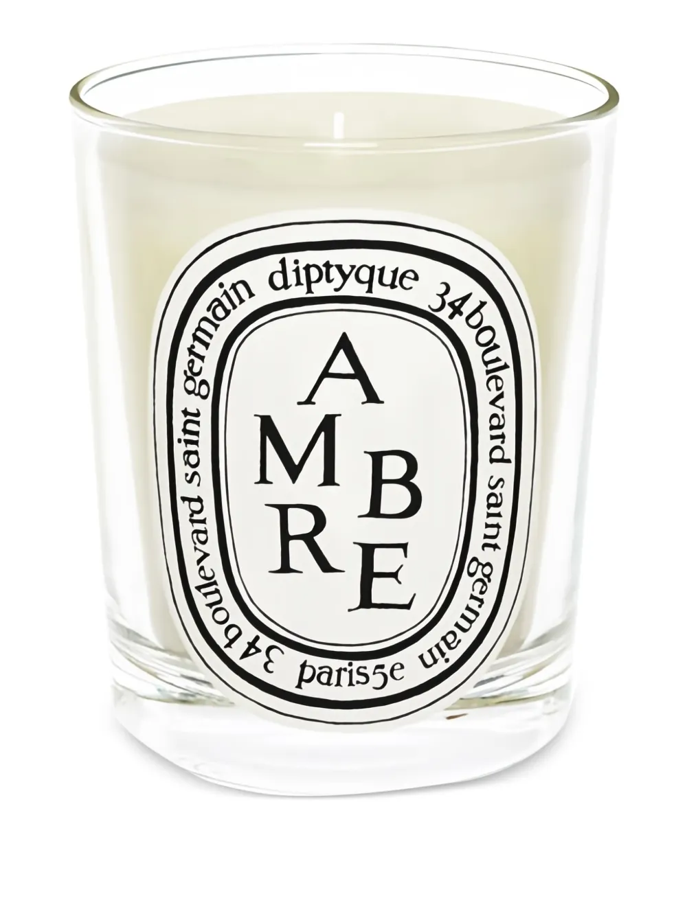 Diptyque Ambre classic-model candle (190g) - Toni neutri