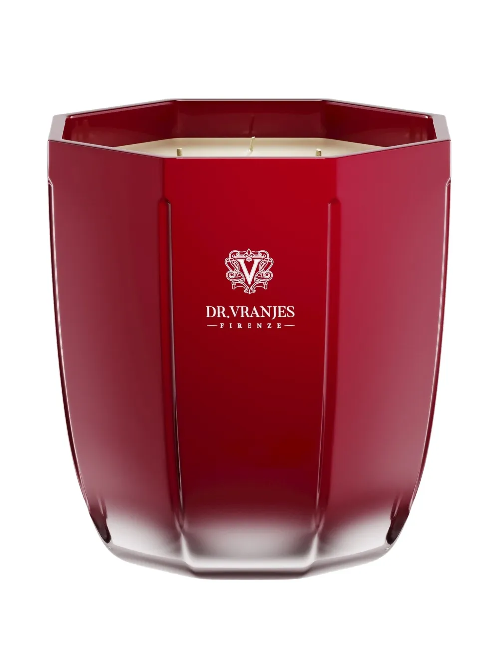 Dr. Vranjes Firenze Rosso Nobile tourmaline M glass candle (500g) -
