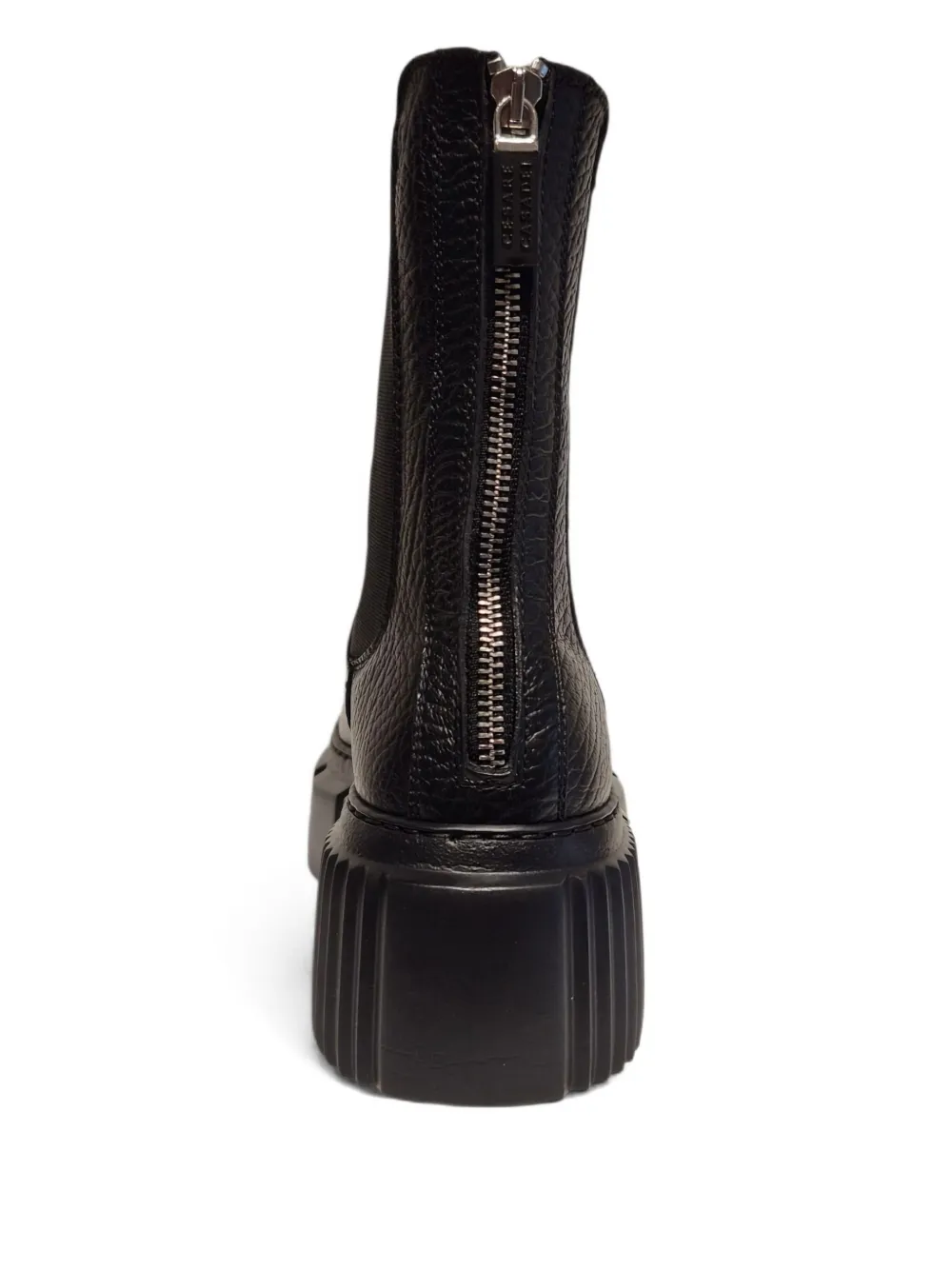 Casadei Chelsea laarzen met plateauzolen Zwart