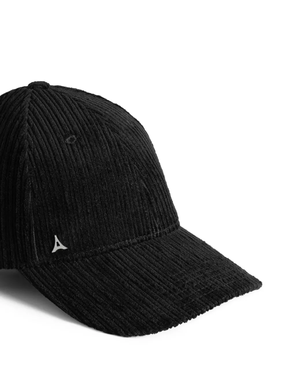 Manière De Voir Ribfluwelen pet Zwart