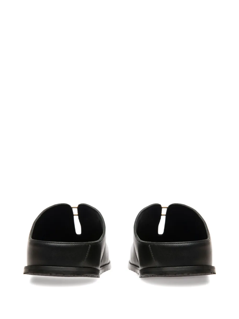 Bally Francine leather slippers Zwart