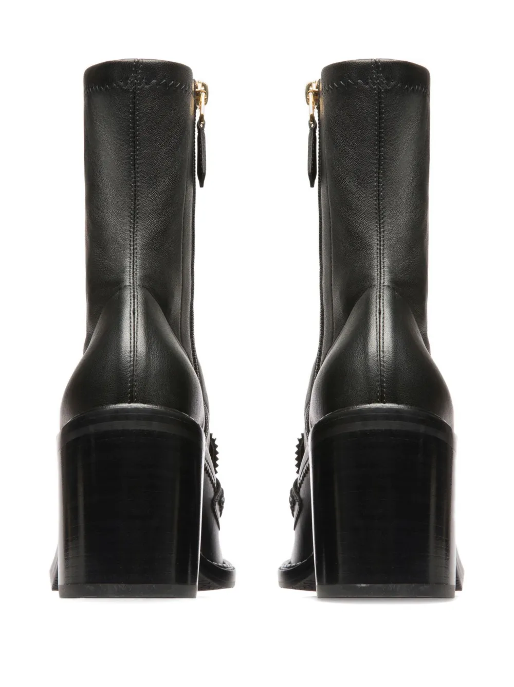 Bally 75mm Enzy leather boots Zwart