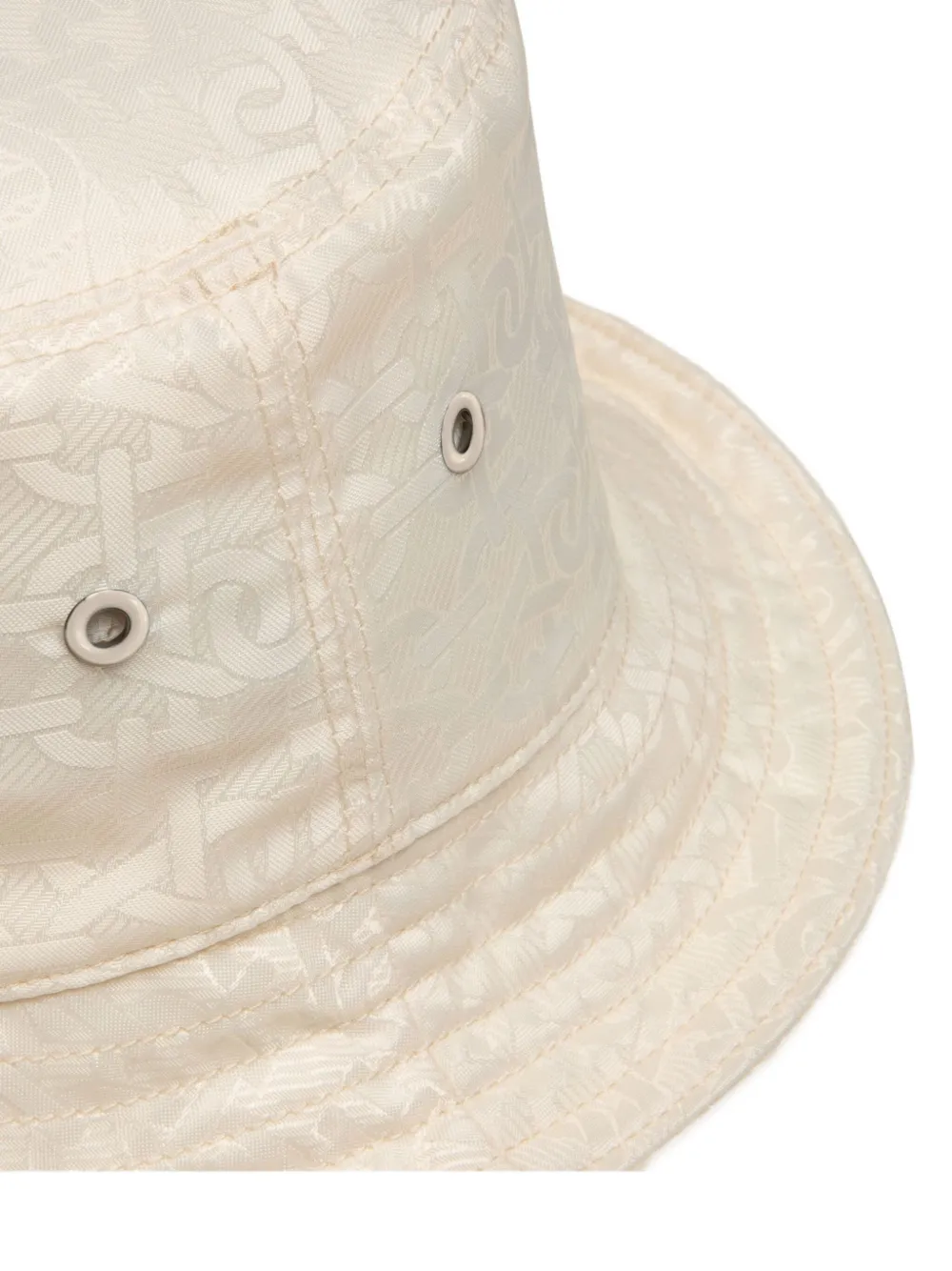 Bally B-monogram Bucket Hat In White