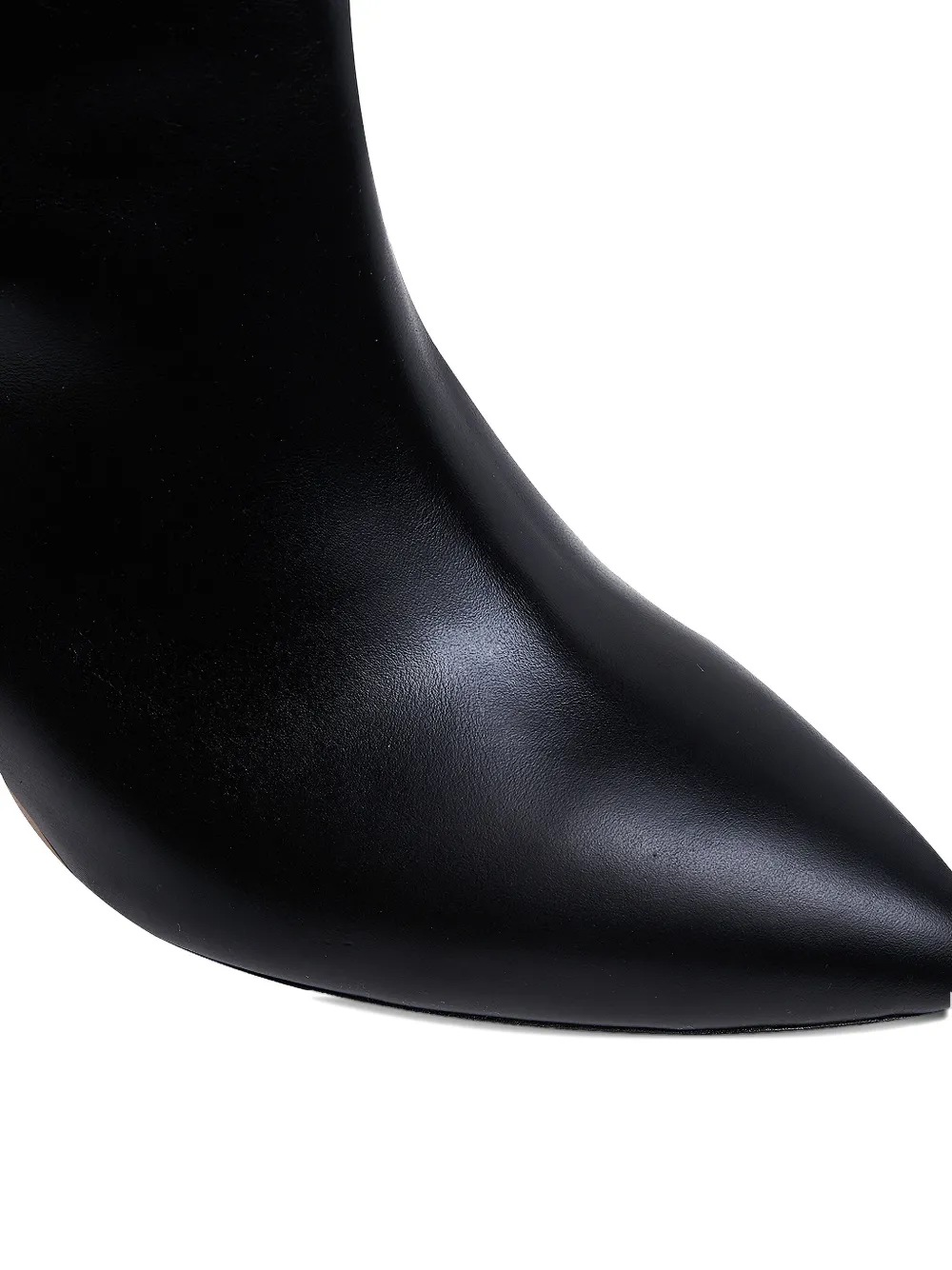 Ginissima 65mm Leather Boots In Black