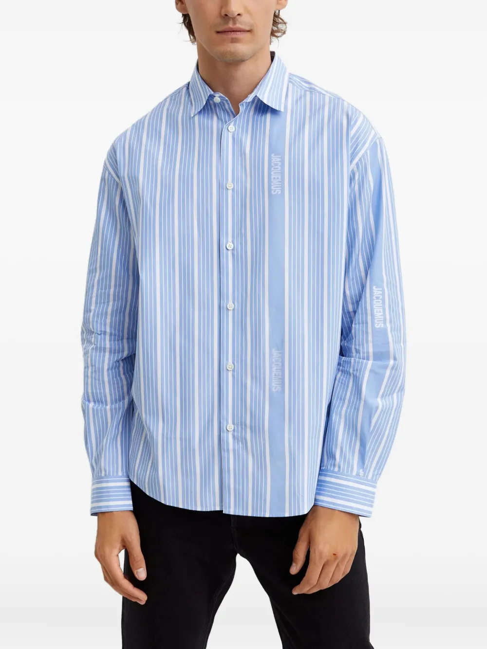 Jacquemus The Simon Shirt In Blue