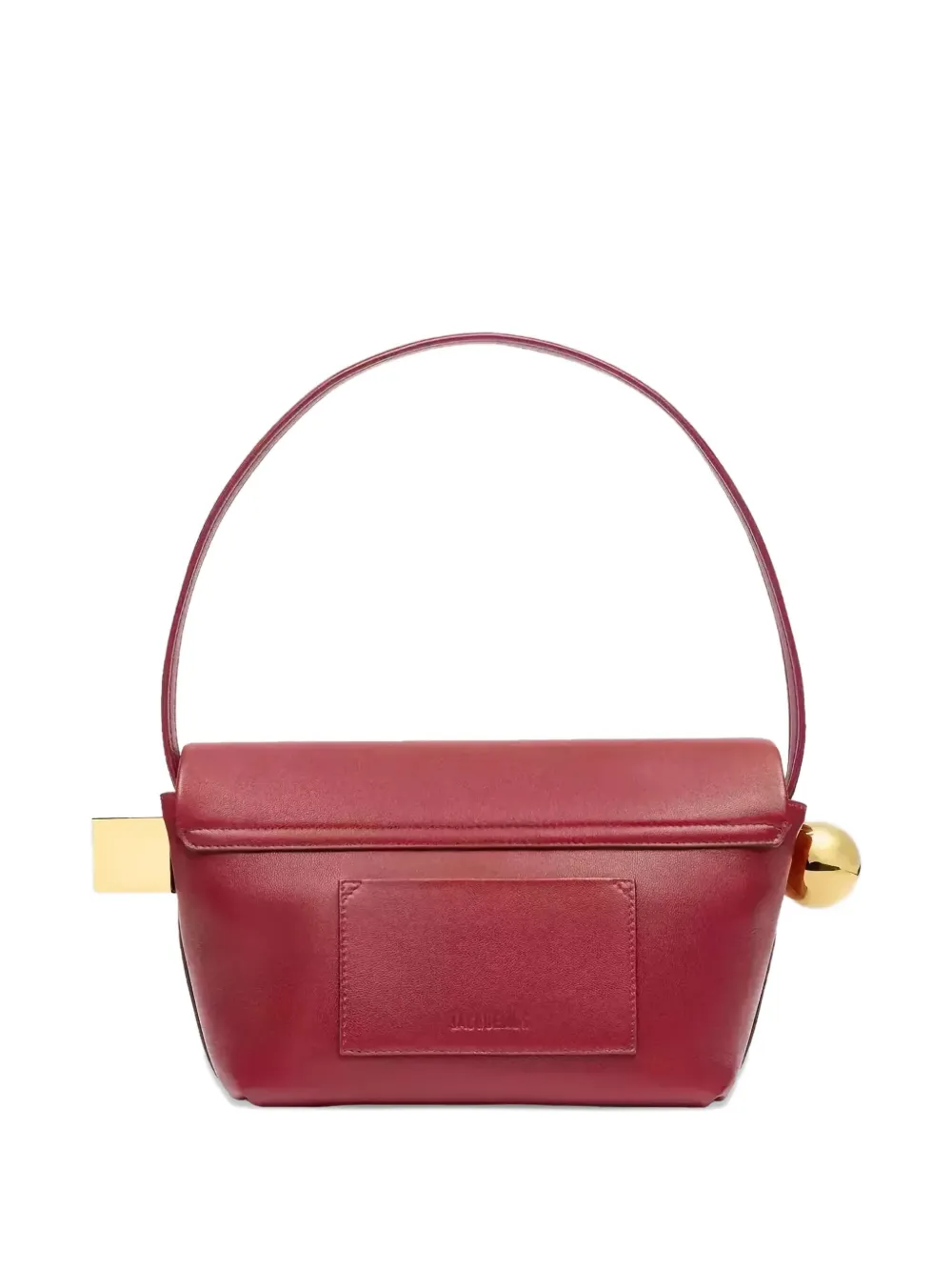 Jacquemus O Rond Carré Shoulder Bag In Red