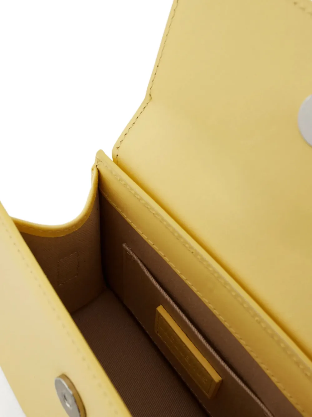 Jacquemus Medium Le Chiquito Tote Bag In Yellow