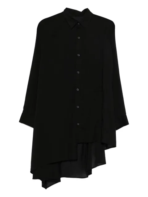 Yohji Yamamoto raglan long sleeve blouse