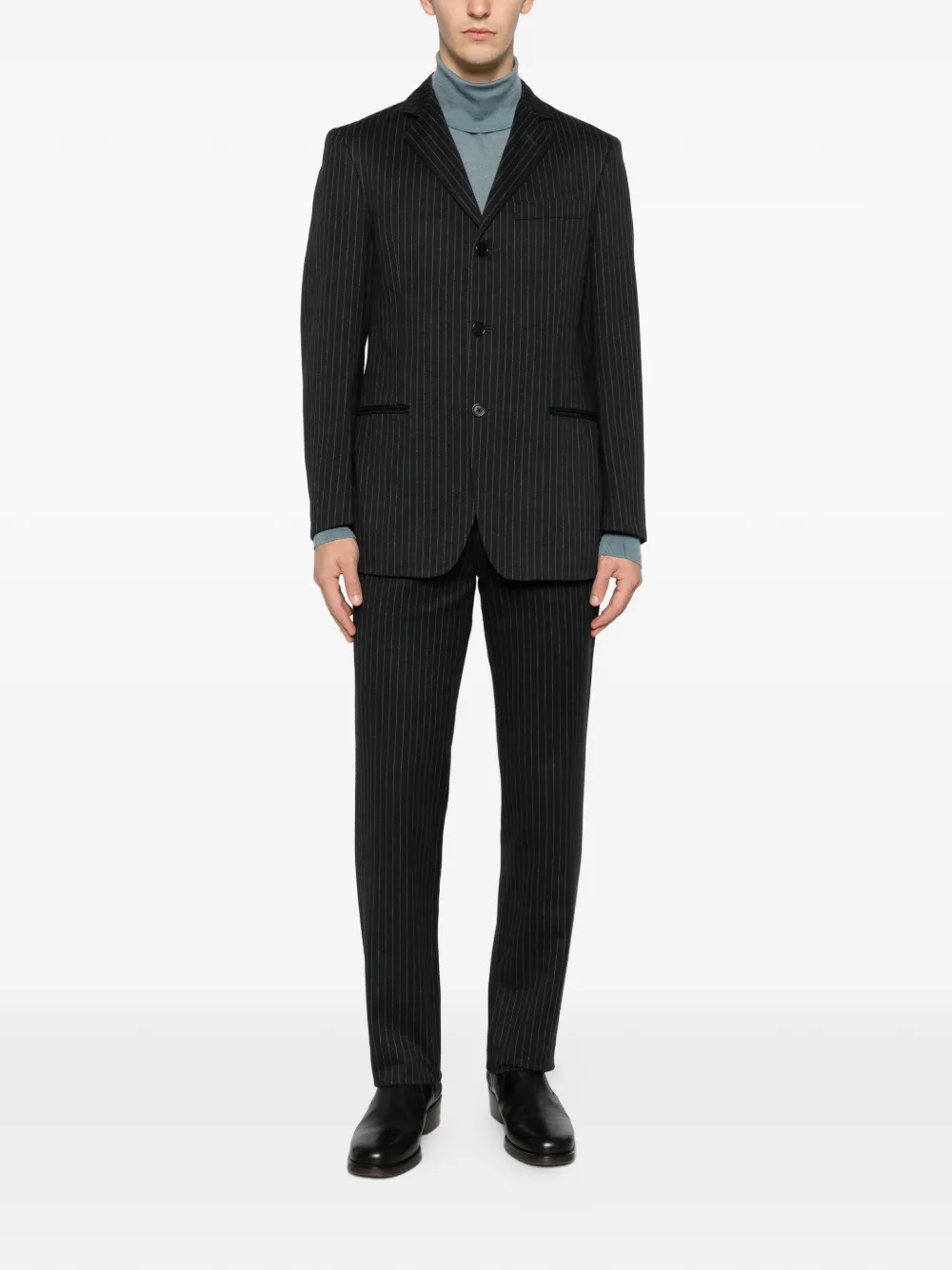 1990s Pinstriped Suit