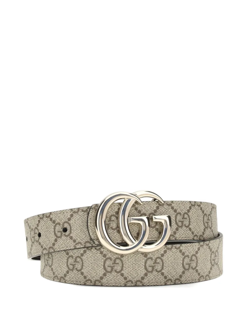 Gucci gg Marmont supreme reversible belt - Beige