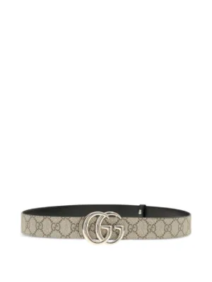 Gucci GGパターン リバーシブル ベルト | ニュートラル | FARFETCH JP