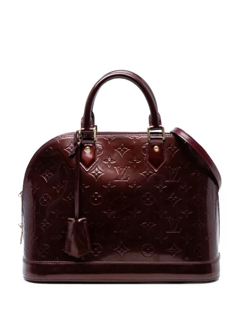 Louis Vuitton Pre-Owned 2010 Monogram Vernis Alma PM handbag