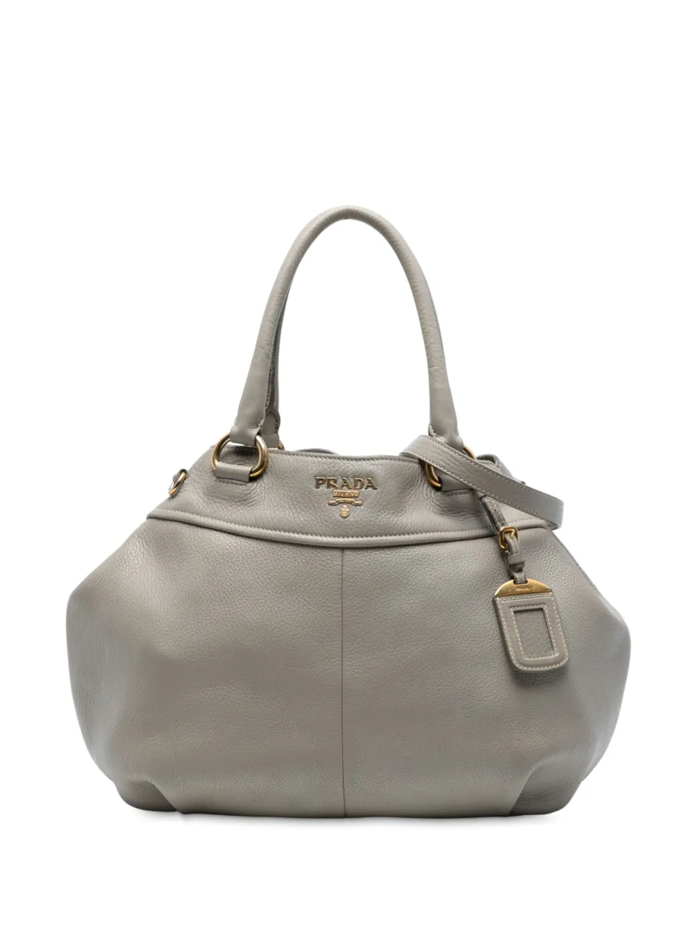 Prada Pre-Owned 2013-2025 Vitello Daino Open Convertible Tote satchel Prada Pre-Owned 2013-2025 Vitello Daino Open Convertible Tote satchel