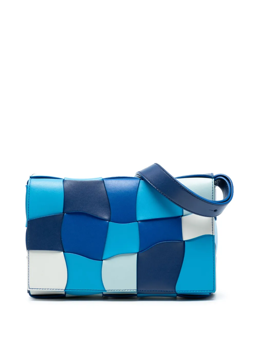 Bottega Veneta Pre-Owned 2012-2025 Nappa Intrecciato Wavy Cassette Bottega Veneta Pre-Owned 2012-2025 Nappa Intrecciato Wavy Cassette