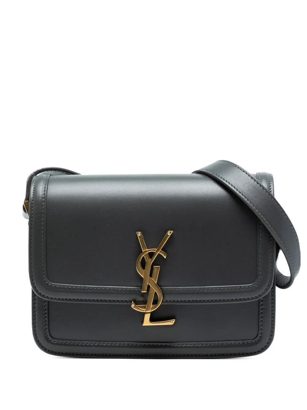 Saint Laurent Pre-Owned 2021 Small Calfskin Solferino Satchel In Box Saint Laurent Pre-Owned 2021 Small Calfskin Solferino Satchel In Box