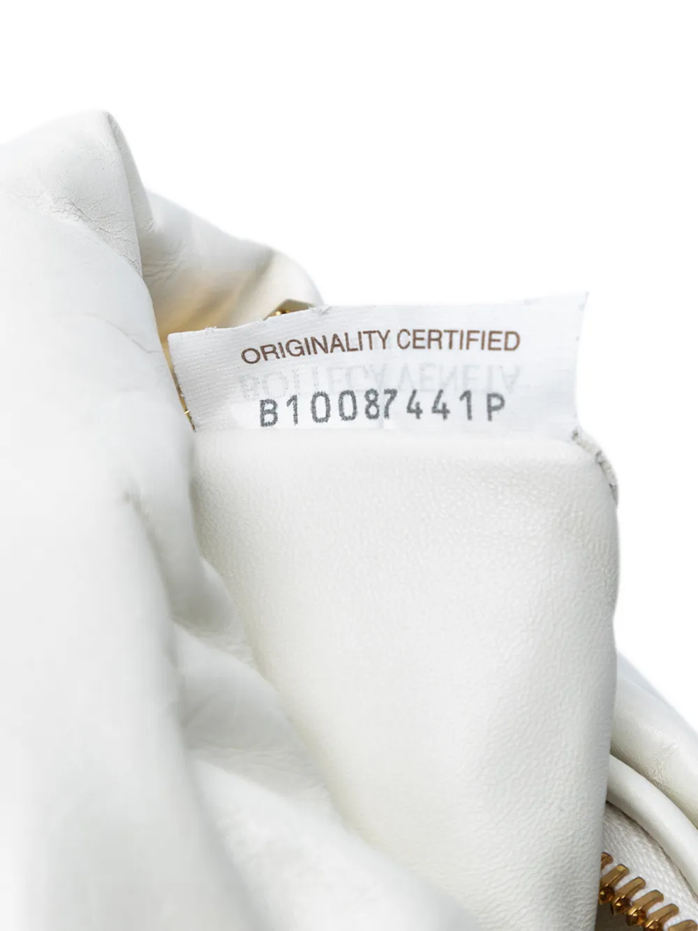 BOTTEGA VENETA Pre-owned 2012-2025 Mini Nappa Puffy Jodie Hobo Bag In White