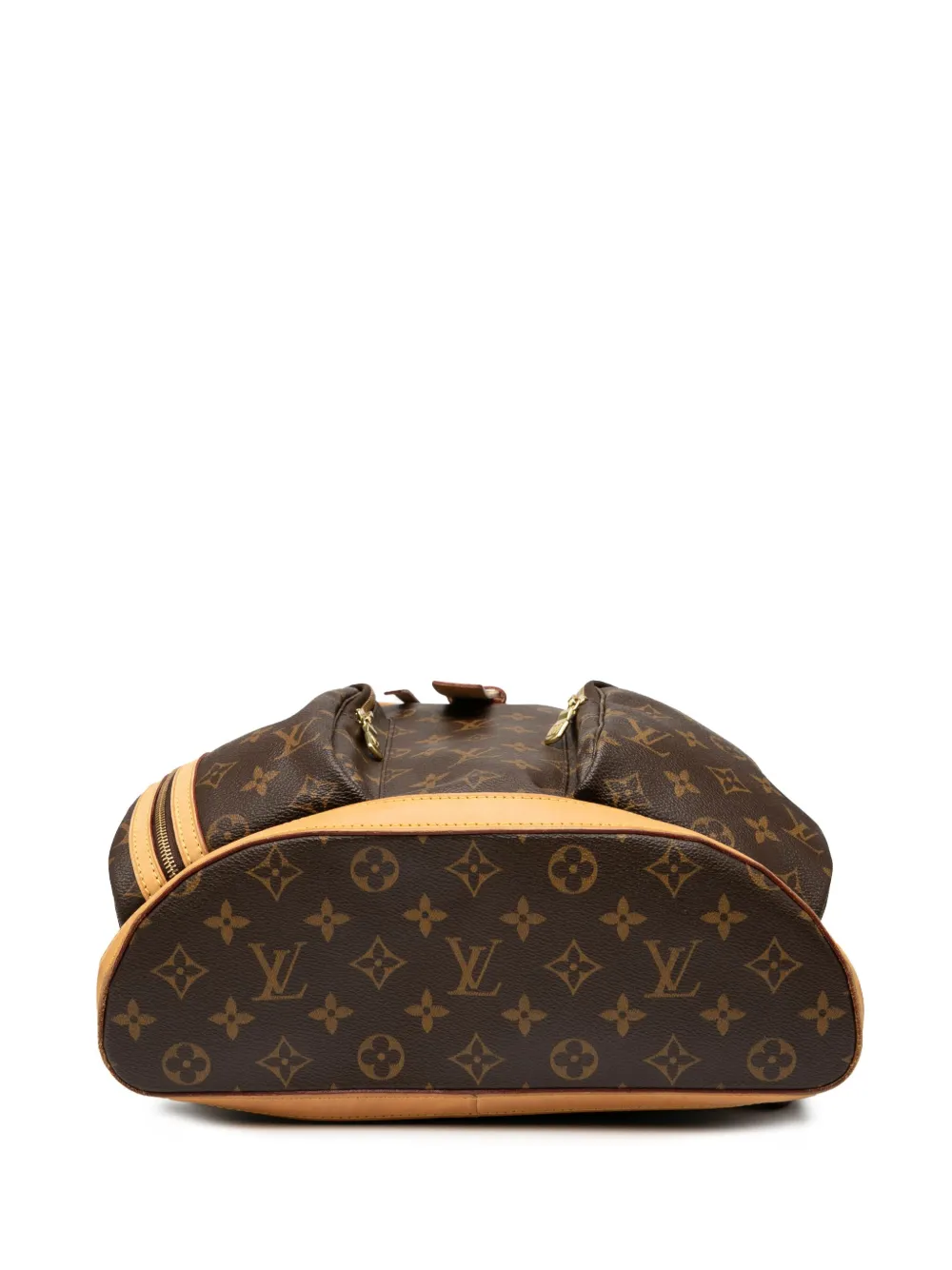 Pre-owned Louis Vuitton 2009 Monogram Sac A Dos Bosphore Backpack In Brown