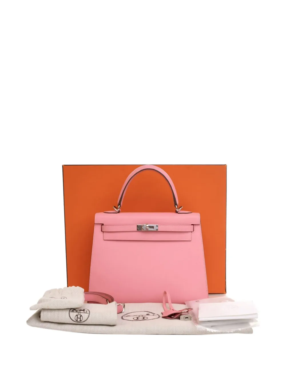 Hermès Pre-Owned bolsa satchel Kelly II Sellier 25 de Epsom 2020 | Estilos de archivo | Image 2