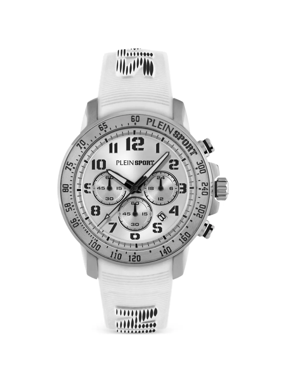 Plein Sport Chronorace 44mm watch - Bianco