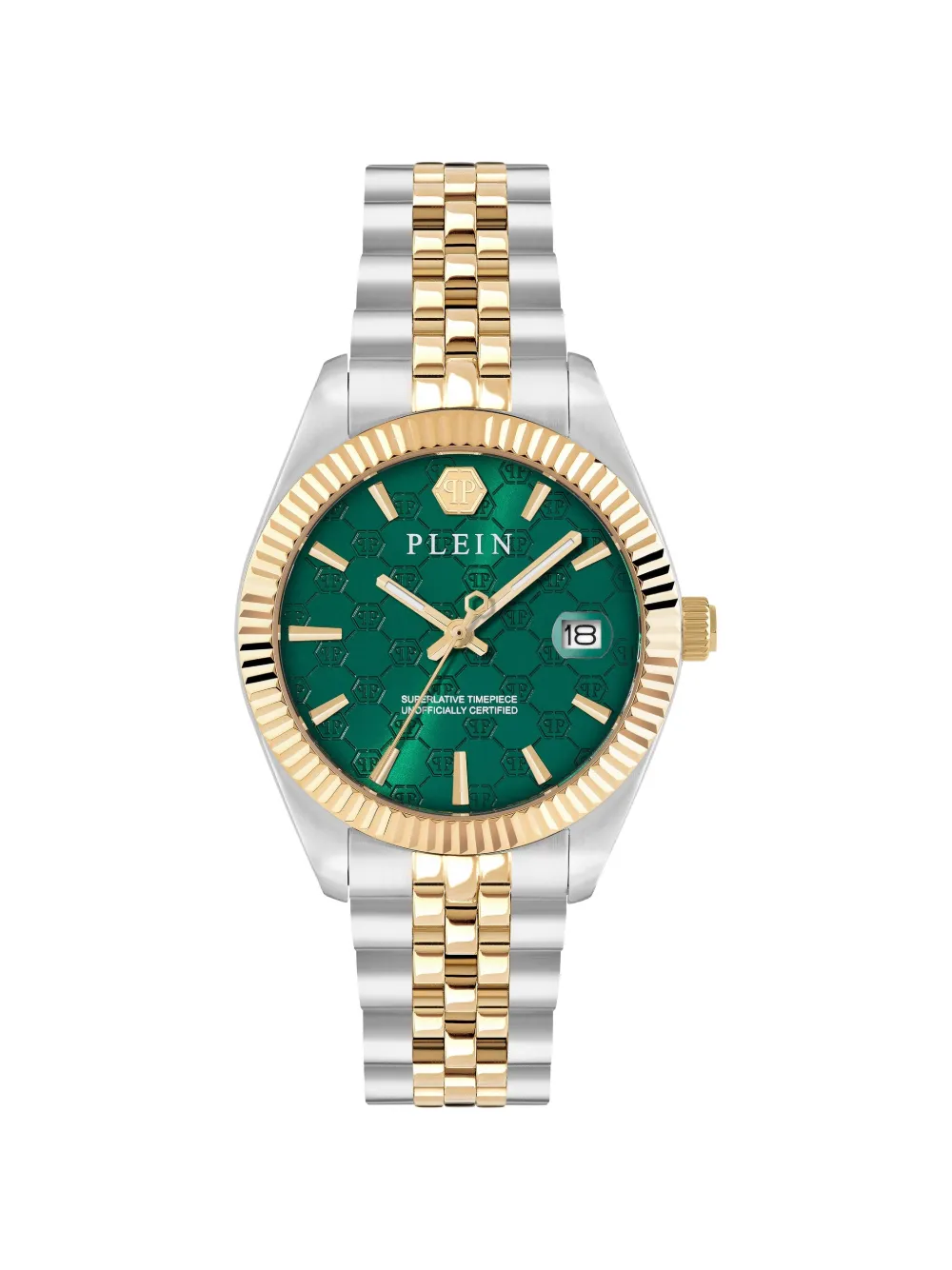 Philipp Plein Date Superlative 34mm watch - Verde