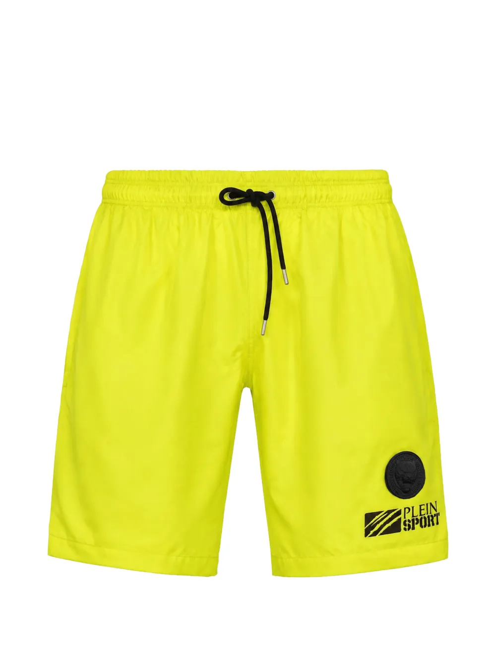 Plein Sport logo-patch drawstring swimming shorts