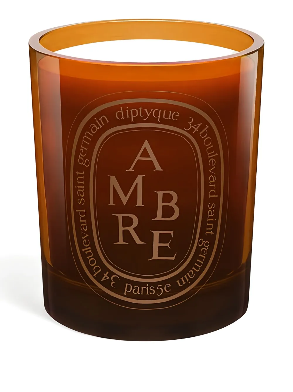 Diptyque Amber Medium-model Candle (300g) In Brown