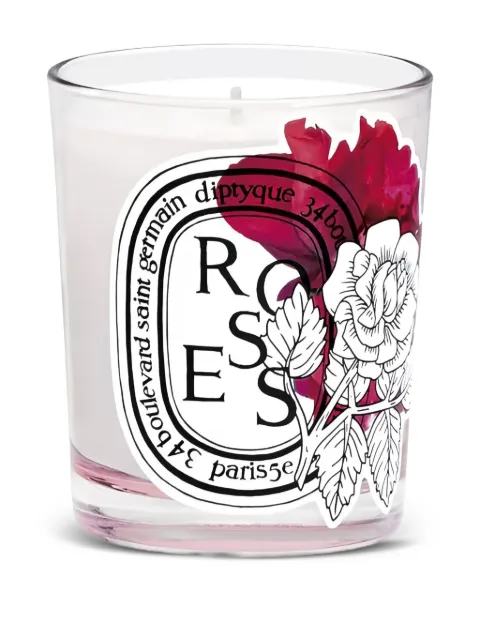 Diptyque Roses floral candle (190g)