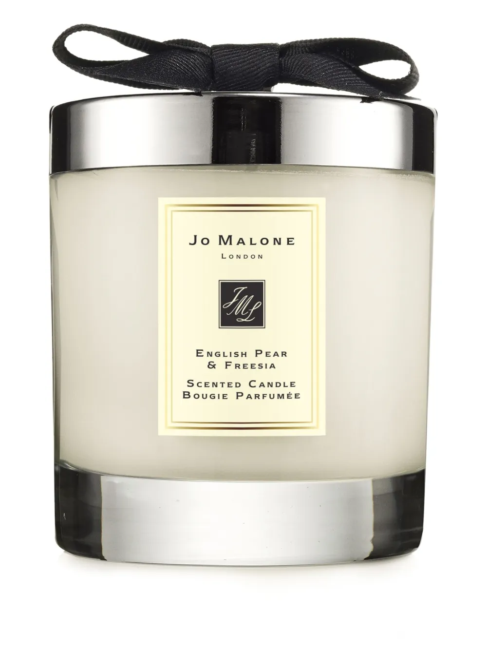 Jo Malone London English Pear & Freesia リボンディテール キャンドル 200g - ホワイト Jo Malone London English Pear & Freesia リボンディテール キャンドル 200g - ホワイト