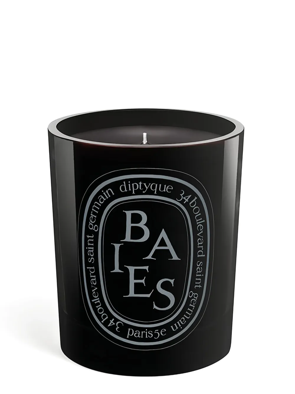 Diptyque Baies medium-model candle (300g) - Zwart